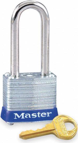 Padlock, KA, 2-1/2 In H, 4 Pin, Steel