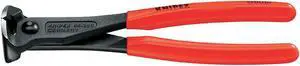 KNIPEX 68 01 160 End Cutting Nippers,6-1/4 In