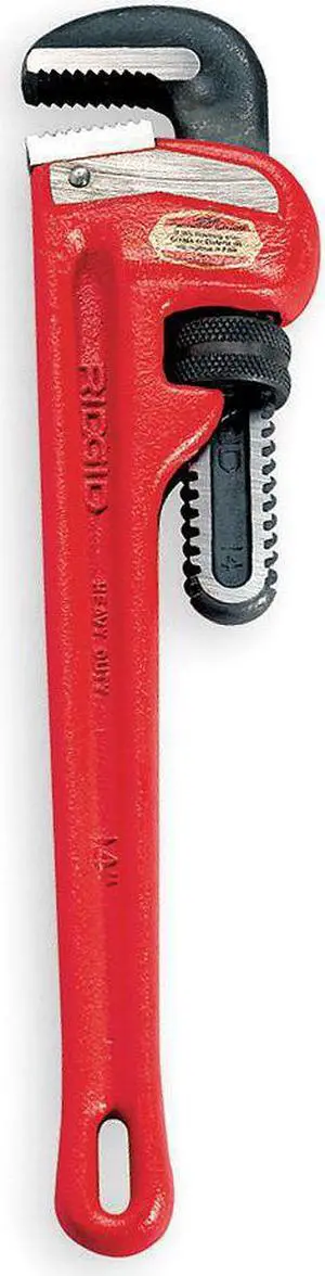 RIDGID 31000 6 in L 3/4 in Cap. Cast Iron Straight Pipe Wrench