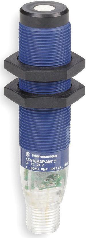 TELEMECANIQUE SENSORS VM18VAQ Ultrasonic Sensor,Analog,508mm,18mm dia.