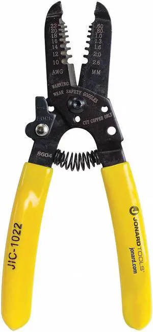 JONARD TOOLS JIC-1022 6 3/4 in Wire Stripper/Cutter 10 to 22 AWG