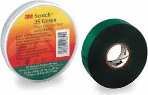 Scotch Electrical Tape 35 3/4X66 GREEN