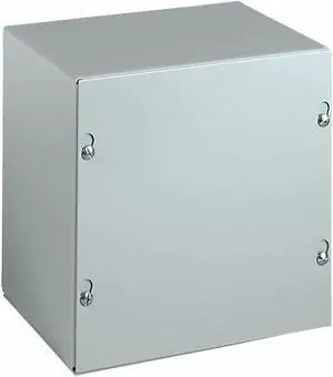 WIEGMANN SC040404NK Captive Screws Electrical Enclosures, 4 in H, 4 in D, 4 in