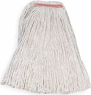 Rubbermaid Side Gate Cotton String Mop Head, White   FGF11600WH00