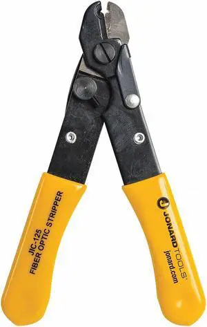 JONARD TOOLS JIC-125 5-1/4" Fiber Optic Cable Stripper, Insulated