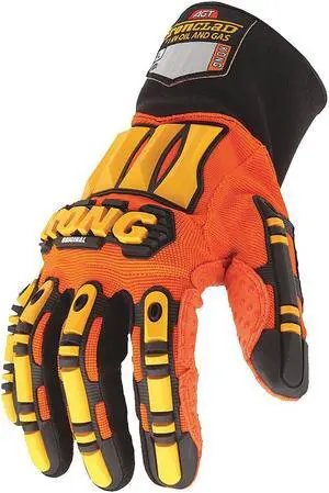 Mechanics Gloves, HD/IR, XXL, Orng/Ylw, PR