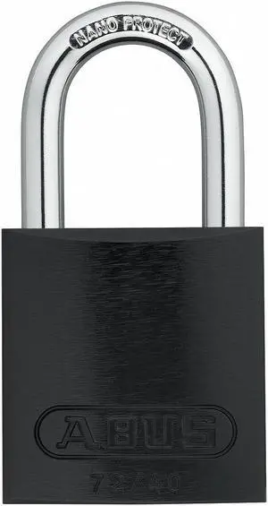 Abus Lockout Padlock,KA,Black,1-1/2"H  72 /40 KA Black