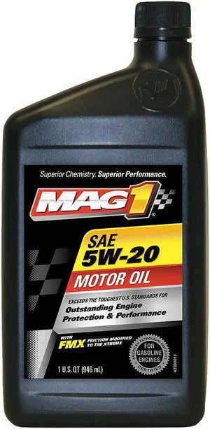 Motor Oil, 5W-20, 1 Qt. MAG 1 MAG62943