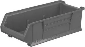 Super Size Bin,0.79 cu. ft. Vol Capacity AKRO-MILS 30286GREY