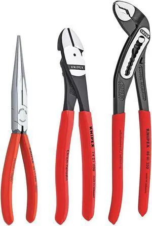 Water Pump Plier Set, 8, 10, 8 In, 3 Pc