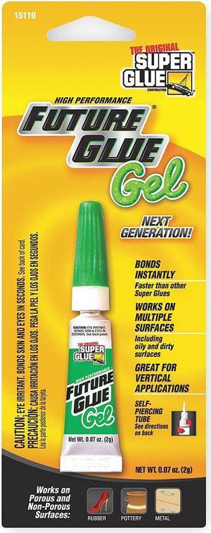 Clear 2g Instant Adhesive, Tube Container Type, 10 to 30 sec. Begins to Harden