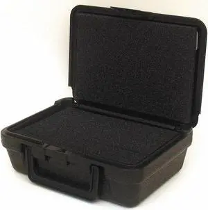 PLATT 108 Black Protective Case, 8-1/2"L x 6"W x 3"D