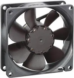 EBM-PAPST 8414NHU Square Axial Fan, 24VDC, 3600 RPM, 3.15"x3.15"