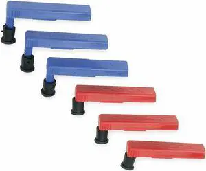 DICKSON P246 Replacement Pen Kit, 3 Red, 3 Blue