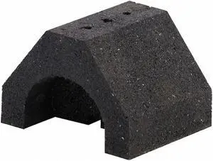 DURA-BLOK DBM Pipe Support Base,200 Lb Load,4.8 In L