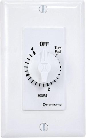 Intermatic Timer,Spring Wound,4 Hr,SPST HAWA FD4HW