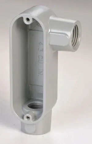 APPLETON ELECTRIC LL200T-A Conduit Outlet Body,2 In.