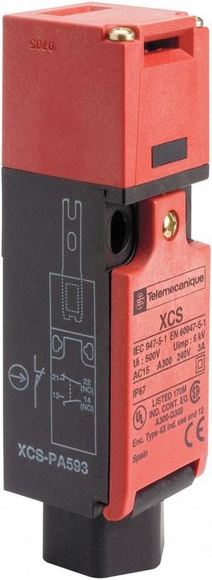 TELEMECANIQUE SENSORS XCSPA593 1NC/1NO Safety Interlock Switch Nema 4, 4X, 12