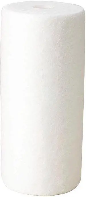 ZORO SELECT 155355-75 String Wound Filter Cartridge, 10 gpm, 25 Micron, 4-1/2"