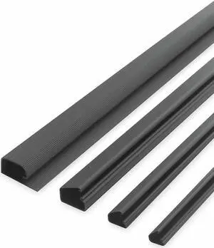 Locking Channel, Wall/Desk, 7/8Hx48L In