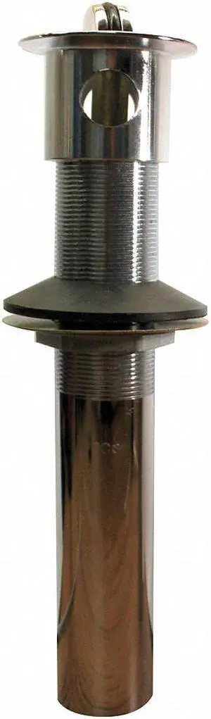 WATCO 800-PF-BRS-CP Pres Flo Lav Drain,w/Overflow,1-1/4 In