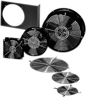 HOFFMAN A10AXFN Axial Fan, Round, 115V AC, 560 cfm, 10" W.