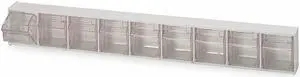 Quantum Storage Systems Bins,9 Tip Out,Ivory  QTB309IV