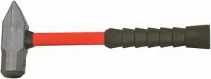 Cross Pein Hammer, 3 lb. Head Weight, 3/4" Head Width, 14" Overall Length