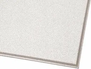 Armstrong Ceiling Tile, 24" Width, 24" Length, 5/8" Thickness, Mineral Fiber