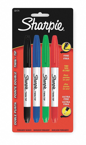 thumbnail image 2 of Sharpie Mean Streak Marking Stick - Broad Tip White - 85018 2 of 4