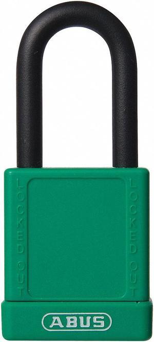 ABUS 74/40 KA GREEN Lockout Padlock,KA,Green,1-3/4"H