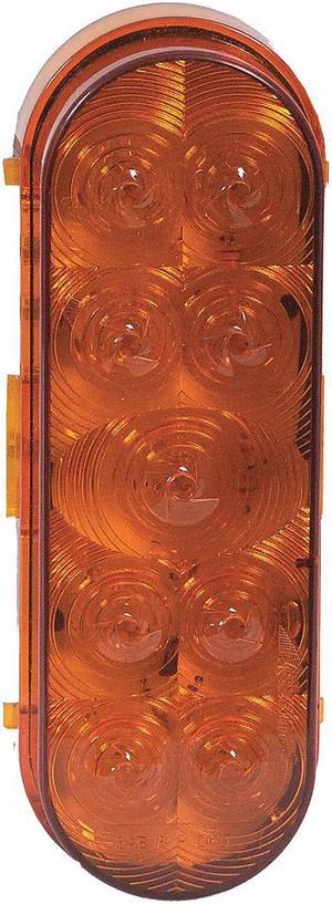 MAXXIMA M63339Y Park/Turn Light,Amber,2-13/64" H,Oval