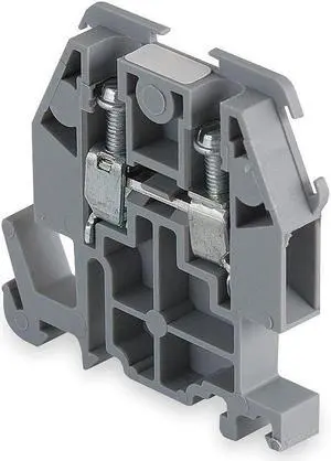 SQUARE D 9080GME6 Terminal Block,Gray