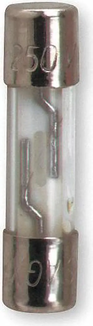 EATON BUSSMANN AGX-1/10 Glass Fuse, Fast-Acting, 1/10A, 250V AC, 10kA at 125V