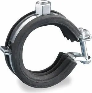 NVENT CADDY 454001 EZ-Riser Cushioned Pipe Clamp,Pipe Size 1/4 In
