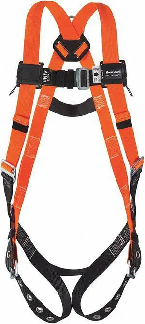 HONEYWELL MILLER T4500/XXLAK Titan II Full Body Harness, 2XL, 400 lb., Mating