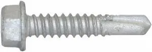 TEKS 1150000 Self-Drilling Screw, 1/4" x 1-1/4 in, Climaseal Steel Flange Hex