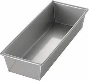 CHICAGO METALLIC 40495 Bread Pan,Single,Glazed,12-1/4x4-1/2