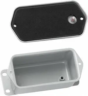 NVENT HOFFMAN A404DSC Captive Screws Electrical Enclosures, 4 in H, 2.62 in D,
