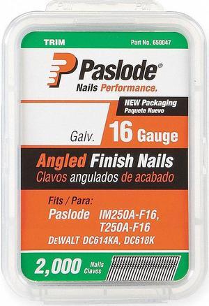 Finish Nail, 16 Ga, 2 In L, Pk 2000