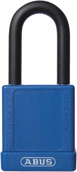 ABUS 74/40 KD BLUE Lockout Padlock,KD,Blue,1-3/4"H