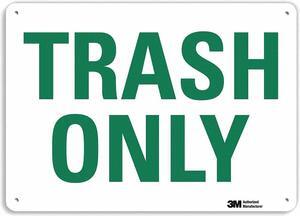 LYLE U1-1031-RA_14X10 Trash Only, 14 in W x 10 in H, Horizontal Rectangle,