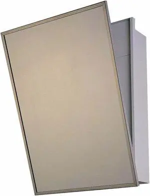 KETCHAM 174-HCSM 18" x 24" Accessible Surface Mounted SS Framed Medicine Cabinet