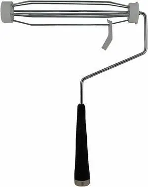 PREMIER 912-IMP Paint Roller Frame, 5 Wire Cage, Plastic Handle, 9" Rollers