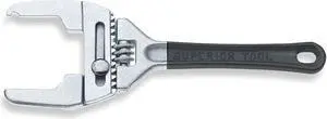 Adjustable Wrench, 1 To 3 In, Zinc