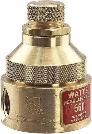 WATTS 1/8 LF560 0-60 Pressure Regulator,1/8 In,0 to 60 psi