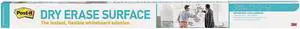 Post-it Plastic Dry Erase Sheet, 96" Width, 48" Height, 1 EA White  DEF8X4