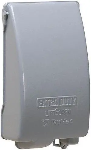 TAYMAC MX4280S 1 Gang -Gang Vertical Weatherproof Cover, ,Die-Cast Aluminum