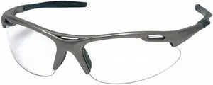 Pyramex Clear Safety Glasses, Scratch-Resistant, Half-Frame PYRAMEX SGM4510D