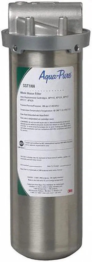 3M AQUA-PURE 5592001 Filter Housing,Water,3/4" NPT Horizonal
